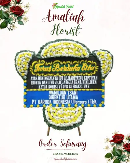 Papan Bunga Duka Way Kandis